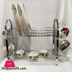 Binca 2 Layer Dish Rack Size : L540 X W252 X H370Mm