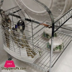 Binca 2 Layer Dish Rack Size : L540 X W252 X H370Mm