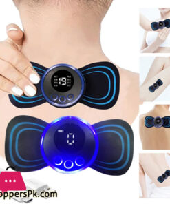EMS Mini Portable Electric Pulse Neck Massager Muscle Pain Relief Tool