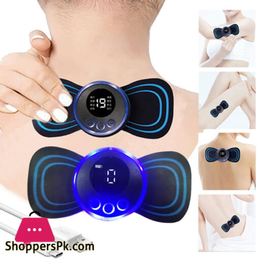 EMS Mini Portable Electric Pulse Neck Massager Muscle Pain Relief Tool
