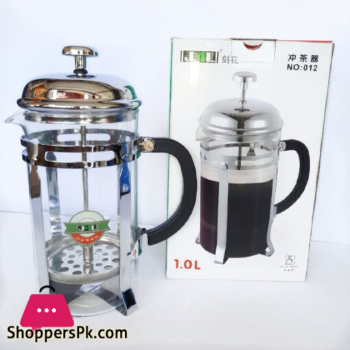French Press Coffee Tea Pot - 1000ML