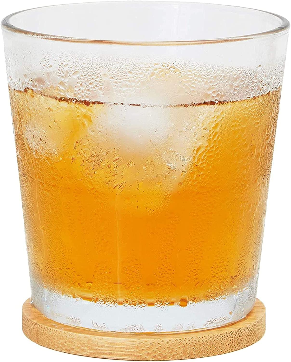 Solicasa Round Bamboo Coasters Set Of 6