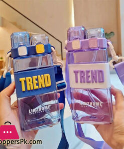 Trend Water Bottle Two Ways To Drink Water Bottle - Image 3