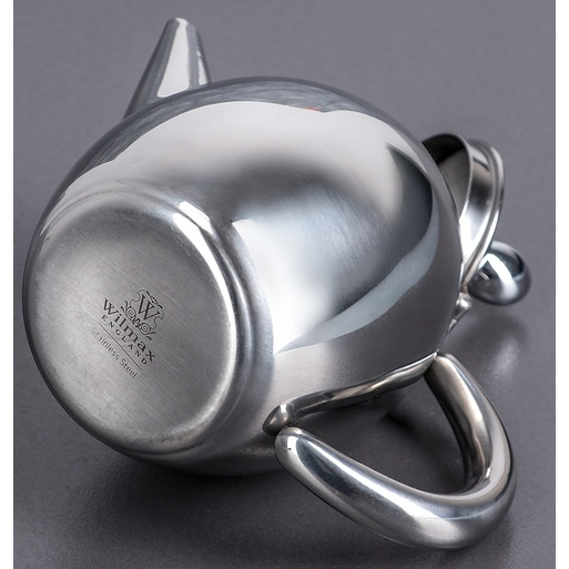 Wilmax Stainless Steel Double Wall Tea Pot 1200Ml - Wl-551101