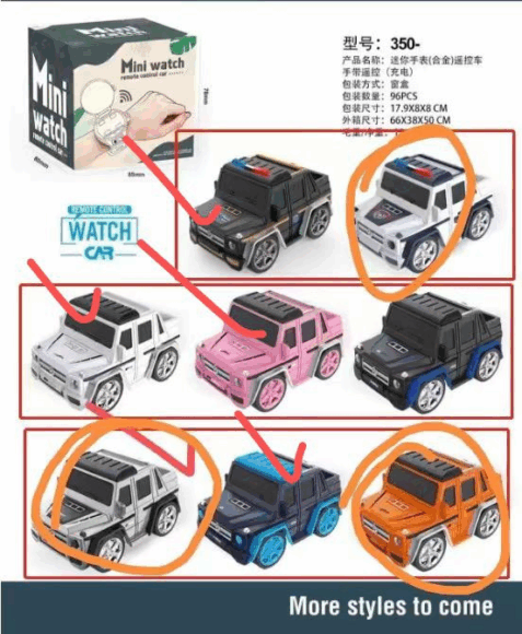 Wrist Watch Remote Control Car in Pakistan