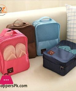 3 Layers Shoe Storage Bag Waterproof Travel Shoes Case Boots Organizer Multi Color