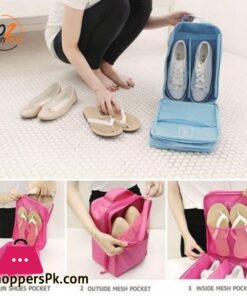 3 Layers Shoe Storage Bag Waterproof Travel Shoes Case Boots Organizer - Multi Color 44 3 Layers Shoe Storage Bag Waterproof Travel Shoes Case Boots Organizer Multi Color