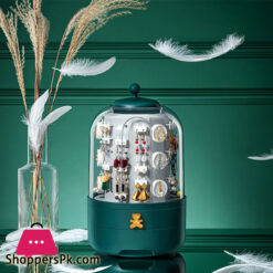 360 Rotating Makeup &Amp; Jewelry Organizer Storage Box