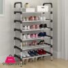 6 Layer Steel Shoe Rack Shelf Storage Organizer