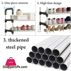 6 Layer Steel Shoe Rack Shelf Storage Organizer