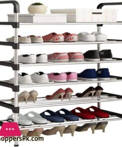 6 Layer Steel Shoe Rack Shelf Storage Organizer 15 6 Layer Steel Shoe Rack Shelf Storage Organizer