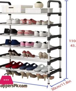 6 Layer Steel Shoe Rack Shelf Storage Organizer 17 6 Layer Steel Shoe Rack Shelf Storage Organizer