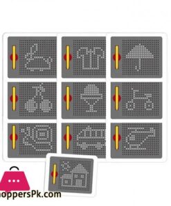 Magnetic Free Hand Writing Pad With Pattern Cards – 748 Balls 11 Magnetic Free Hand Writing Pad With Pattern Cards 740 Balls