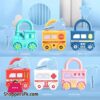 Number Recognition Matching Lock and Key Train Set 6 pieces