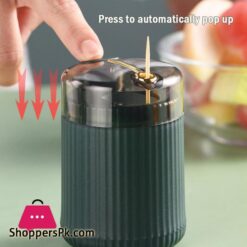 Press Automatic Toothpick Holder Container Household Table Toothpick Storage Box 9 Press Automatic Toothpick Holder Container Household Table Toothpick Storage Box