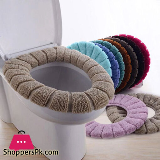 Toilet Seat cushion O-shaped Toilet Large Toilet Cushion Cover Household Thickened Elastic Toilet Gasket