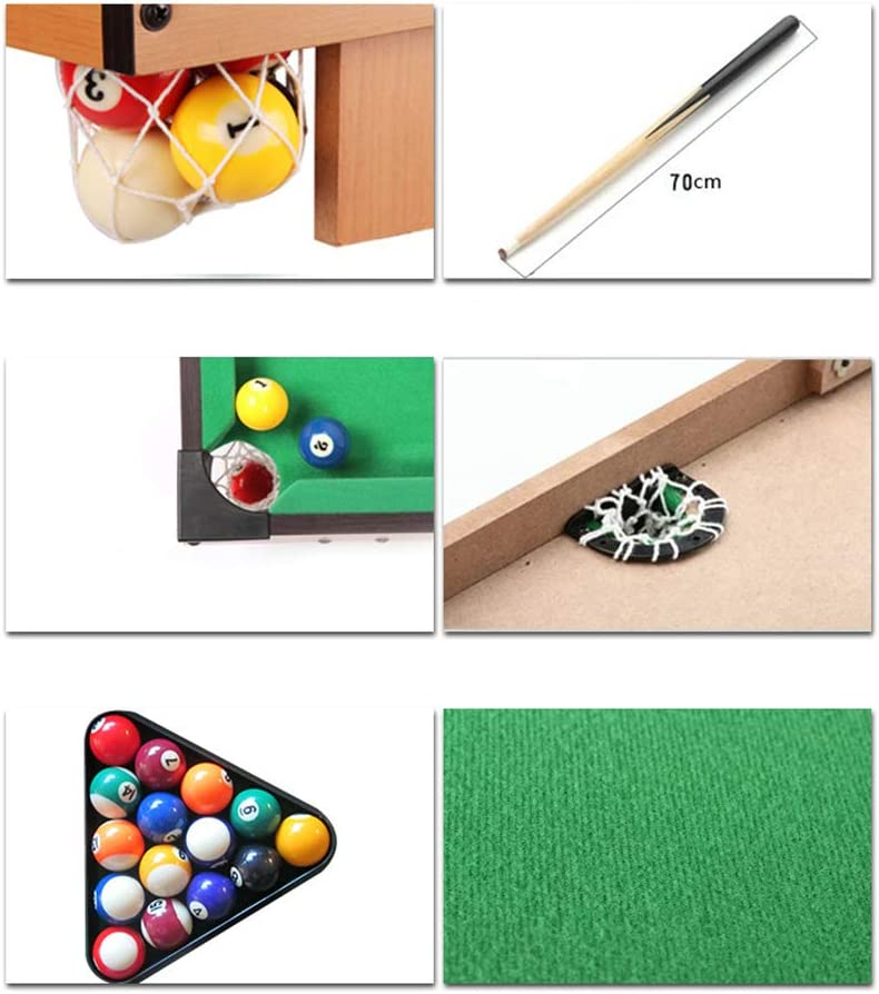 Adult Game Mini Pool Tables Wooden Table Top Billiard Snooker Game Billiard Table Set With Balls Cus Chalk Billiard Table For Children Indoor And Outdoor