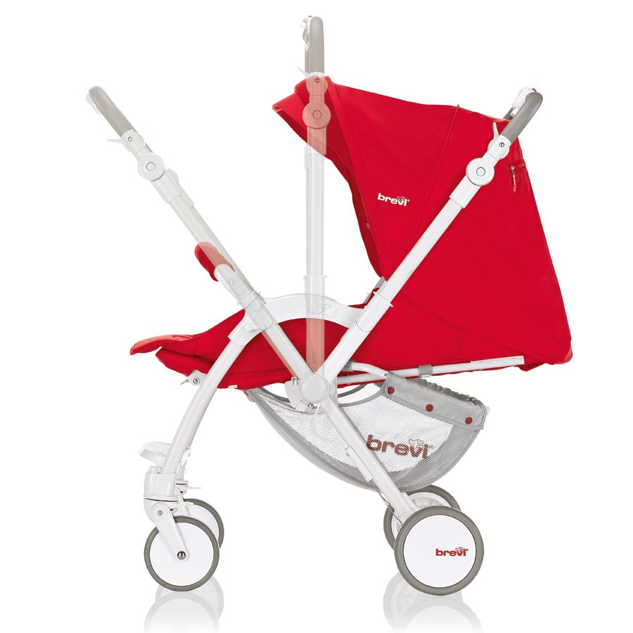 Brevi Stroller Verso Reversible Brown 10 Brevi Stroller Verso Reversible Brown