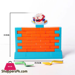 Humpty Dumpty'S Wall Game Tearing Down Brick Demolition 3D Parent-Child Family Game