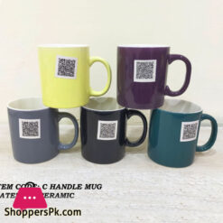 King Ceramic C Handle Mug Plan 6 - Pcs