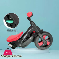 Luddy Childrens Tricycle Bicycle Five-In-One Hand Push Childrens Balance Scooter Without Pedal Sliding Scooter