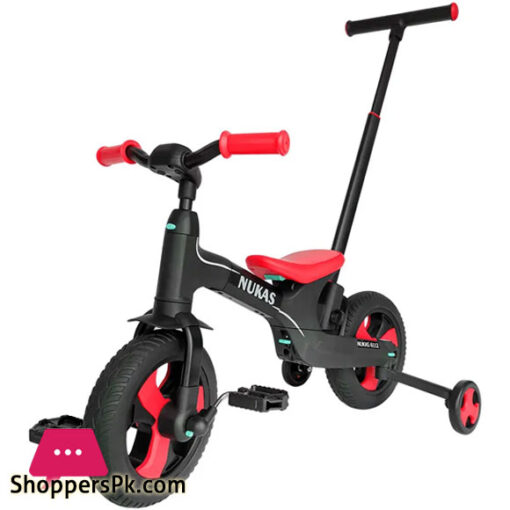 LUDDY Childrens Tricycle Bicycle Five-in-one Hand Push Childrens Balance Scooter Without Pedal Sliding Scooter