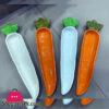 Melamine Plastic Carrot Dip Dish Sauce Dish