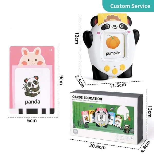 Panda Talking Flash Cards Learning Toy 224 Pcs