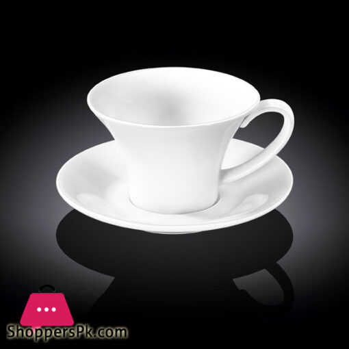 Wilmax Tea Cup & Saucer 330 ml 1-Pcs - WL-993171-AB