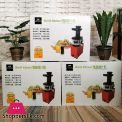 World Kitchen Slow Juicer Carrot Juice Machine
