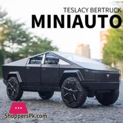 124 Scale Cybertruck Model Toy Pull Back Pick Up Truck With Sound And Light