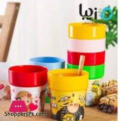 250ml Unbreakable Plastic Glass For Kids Unbreakable Reusable and Freezer Safe