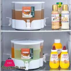 3 Grid Beverage Dispenser With Rotating Drink Jug Bucket High Capacity Detachable Juice Jug For Home Party Use 11 3 Grid Beverage Dispenser With Rotating Drink Jug Bucket High Capacity Detachable Juice Jug For Home Party Use