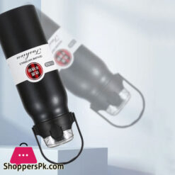 316 Stainless Steel 800Ml Large Capacity Water Bottle Portable Handle Outdoor Gym Sports Thermal Water Bottle With Straw Lid