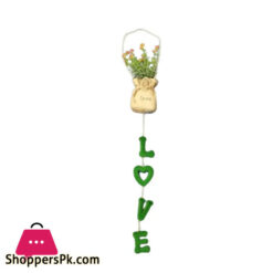 Artifical Plant Love Printed Brown 17101