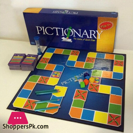 Assemble Pictionary The Game OF Quick Draw Party & Fun Games Board Game