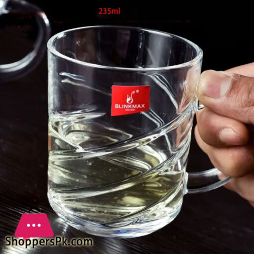 Blinkmax Glassware Tea and Green Tea Mugs KTX204-10