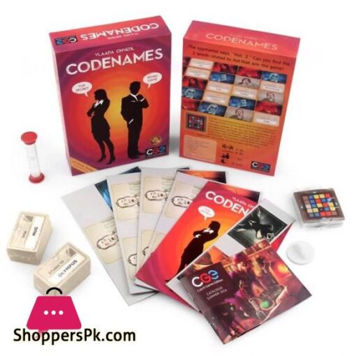 Codenames Top Secret Word Board Game New Open Box Complete Unpunched The Friends Friendly Party Code Names Board Game