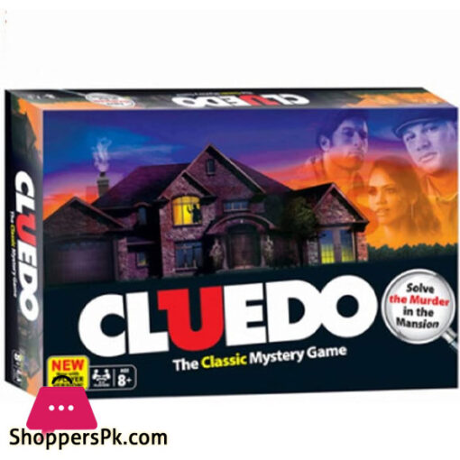 Detective Game, Solving Cases and Revealing Secrets, Board Game Suitable for 2 to 6 People to Play,as a Gift (Size : The New CLUEDO)