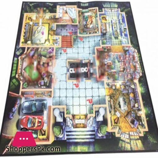 Detective Game Solving Cases and Revealing Secrets Board Game Suitable for 2 to 6 People to Playas a Gift 402755cm Size The New CLUEDO