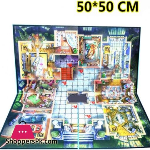 Detective Game Solving Cases and Revealing Secrets Board Game Suitable for 2 to 6 People to Playas a Gift 402755cm Size The New CLUEDO