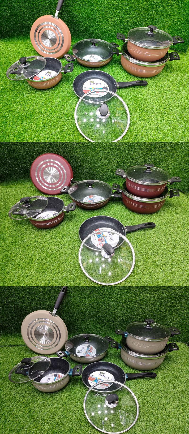 Thai Eden Non Stick Set 17 - Pcs