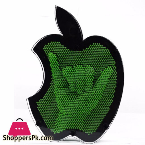 Funny 3D Clone Pixel Art Blocks Toy Colorful Pin Art Toy Apple Shape Clone Face Palm Model Pinart Kids Family Funny Game Creative Gifts