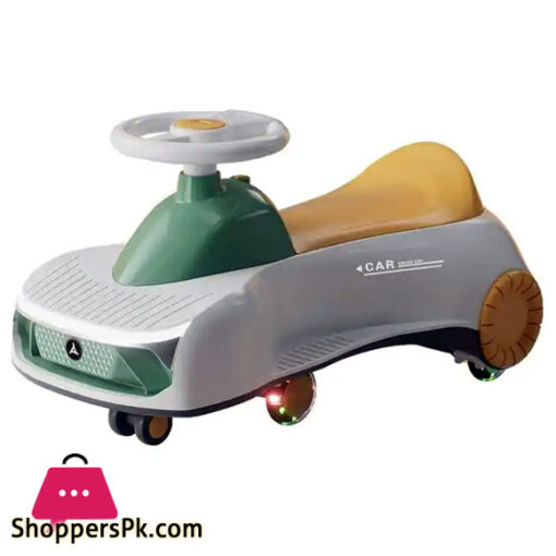 High Quality Children Wiggle Twist Toy Baby Plasma Swing Car with PU Flashing Wheels