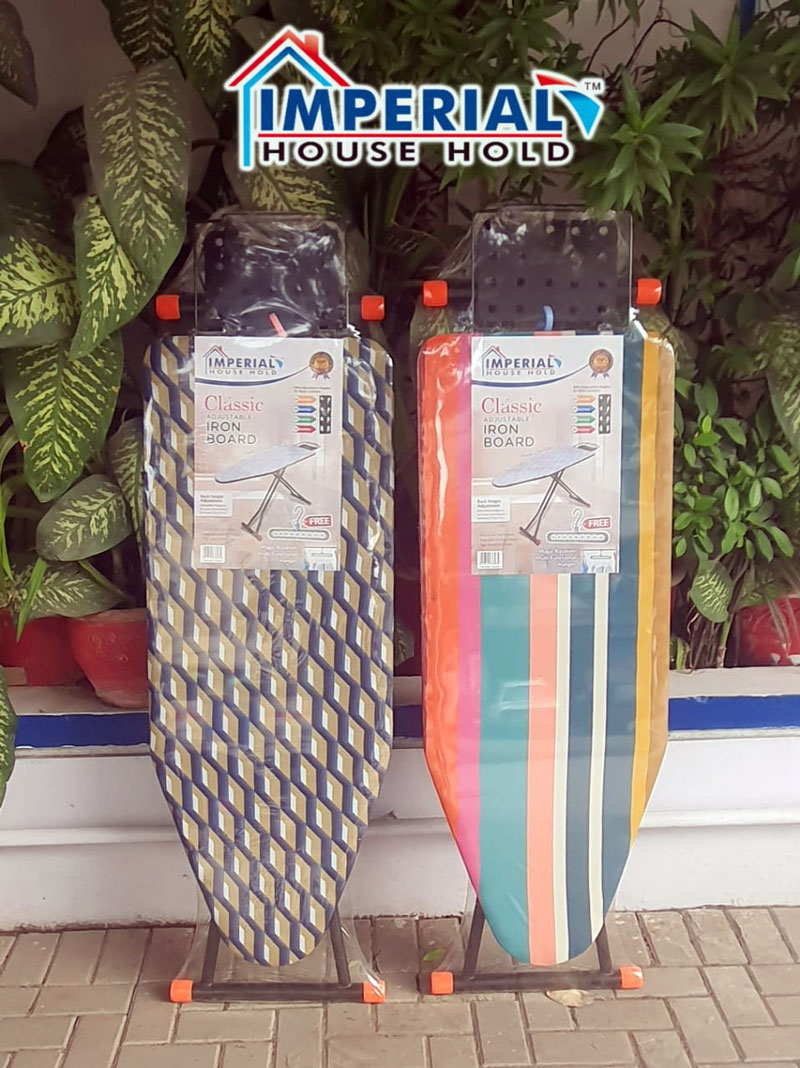 Imperial Dynamic Adjustable Ironing Board 114 Length Cm Including Wall Hanging Option