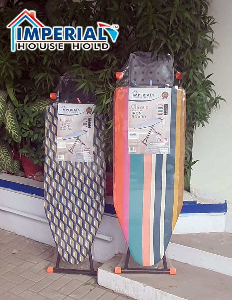 Imperial Dynamic Adjustable Ironing Board 114 Length Cm Including Wall Hanging Option