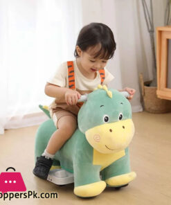Kids Plush Rechargeable Dino Ride-Ons Car