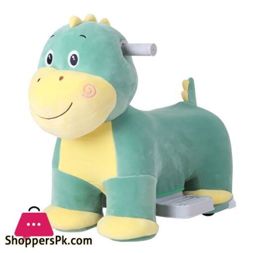 Kids Plush Rechargeable Dino Ride-Ons Car