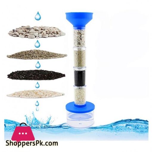 Kids Science 13 Pieces Water Filtration Kit Build Play DIY Educational Purification Science Experiment Product of Australia