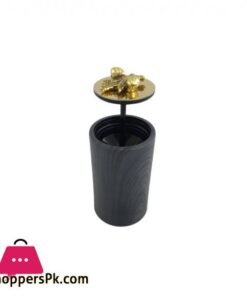 WB751 Tooth Pick Holder BlkGold ORCHID